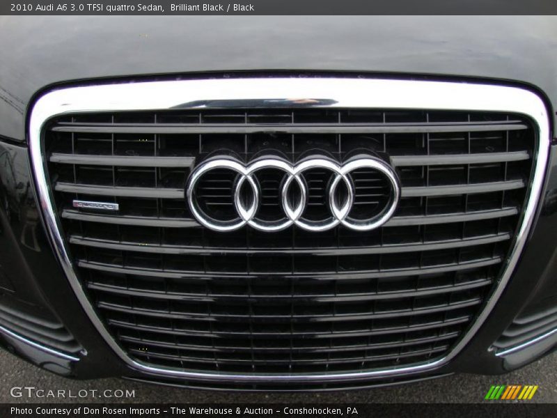 Brilliant Black / Black 2010 Audi A6 3.0 TFSI quattro Sedan