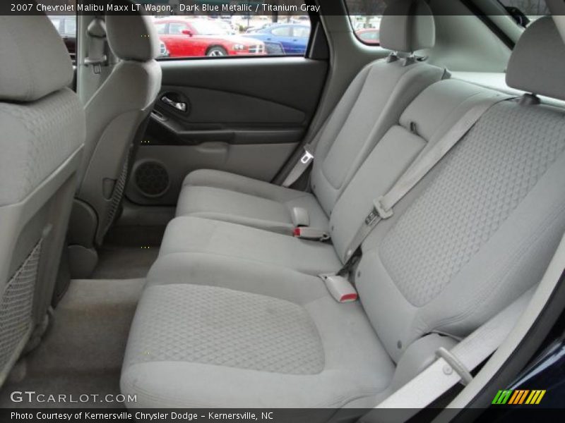 Dark Blue Metallic / Titanium Gray 2007 Chevrolet Malibu Maxx LT Wagon