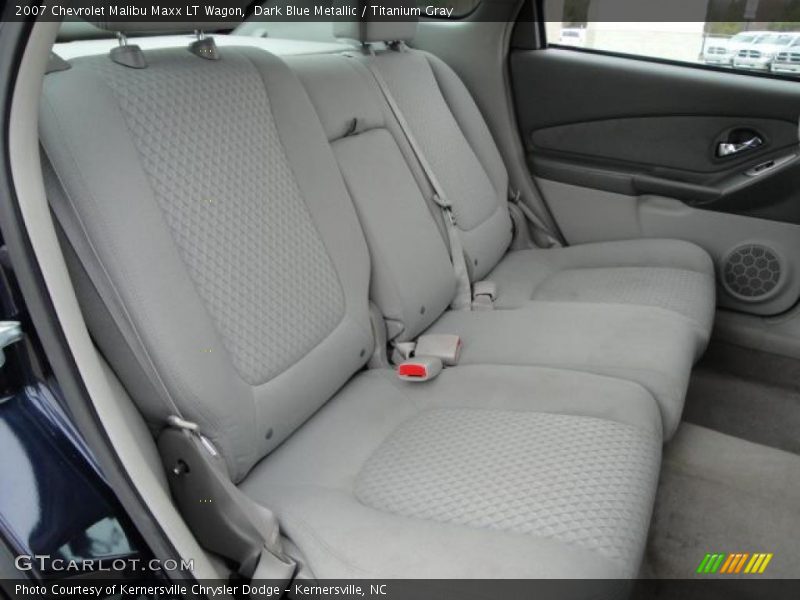 Dark Blue Metallic / Titanium Gray 2007 Chevrolet Malibu Maxx LT Wagon