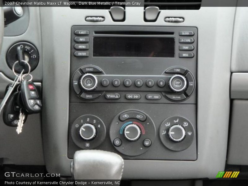 Dark Blue Metallic / Titanium Gray 2007 Chevrolet Malibu Maxx LT Wagon
