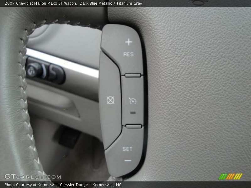 Dark Blue Metallic / Titanium Gray 2007 Chevrolet Malibu Maxx LT Wagon