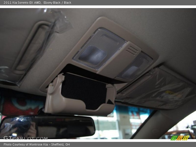 Ebony Black / Black 2011 Kia Sorento EX AWD