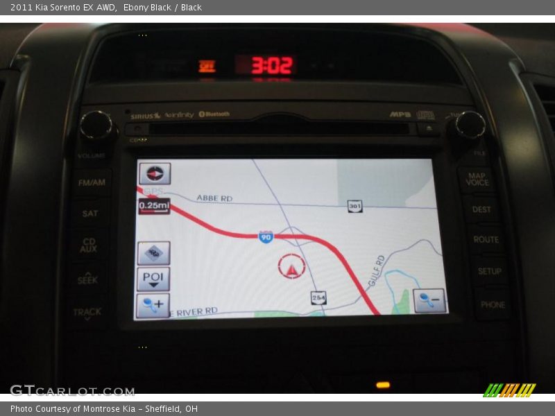 Ebony Black / Black 2011 Kia Sorento EX AWD