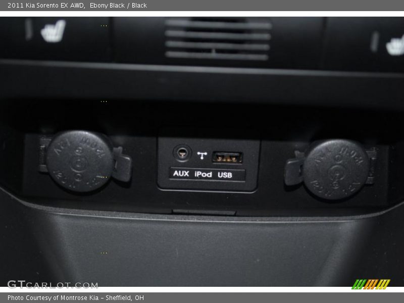 Ebony Black / Black 2011 Kia Sorento EX AWD