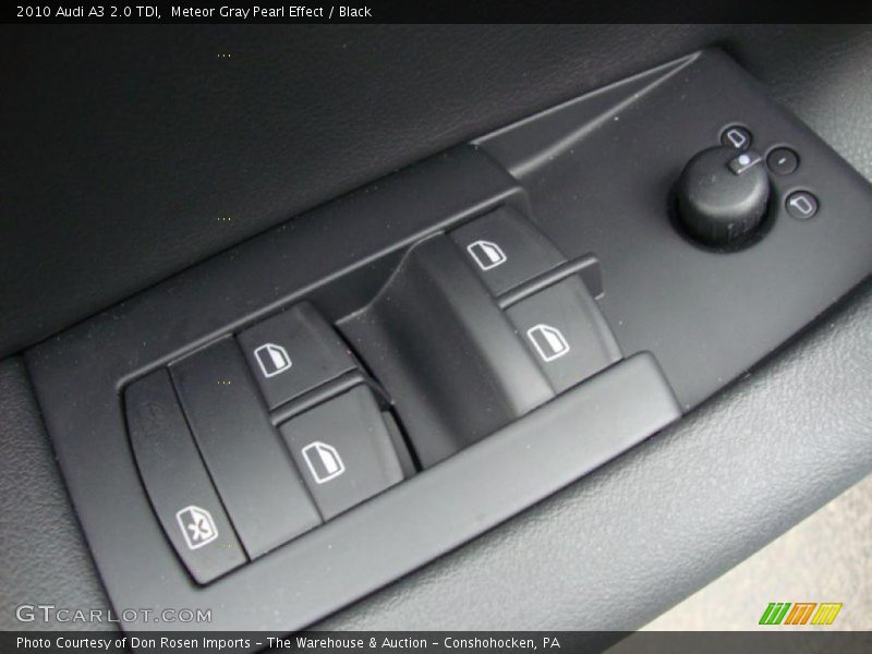 Meteor Gray Pearl Effect / Black 2010 Audi A3 2.0 TDI