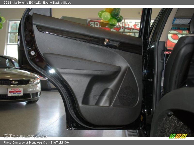 Ebony Black / Black 2011 Kia Sorento EX AWD