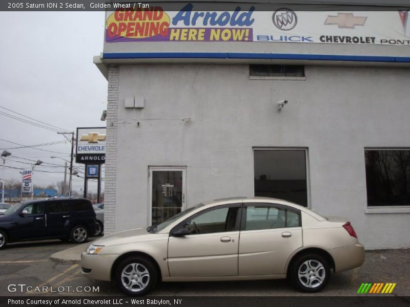 Golden Wheat / Tan 2005 Saturn ION 2 Sedan