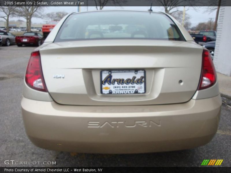 Golden Wheat / Tan 2005 Saturn ION 2 Sedan