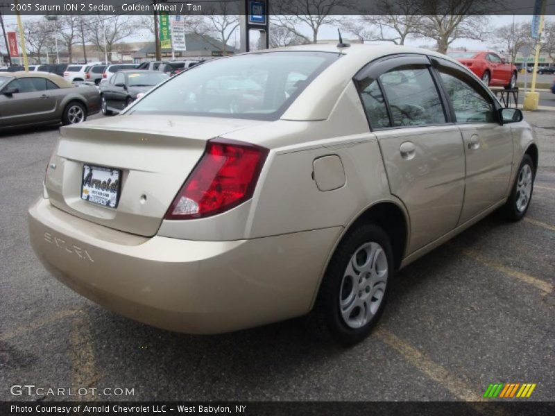 Golden Wheat / Tan 2005 Saturn ION 2 Sedan