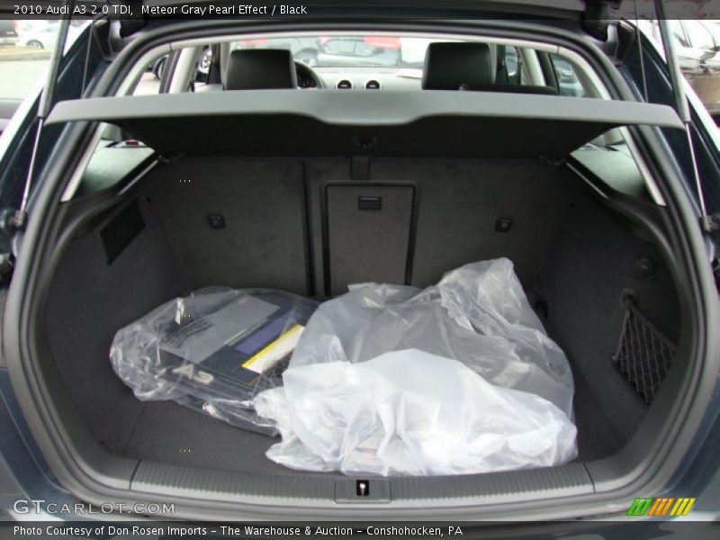 Meteor Gray Pearl Effect / Black 2010 Audi A3 2.0 TDI