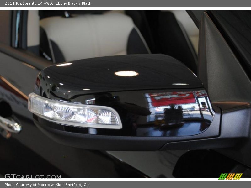 Ebony Black / Black 2011 Kia Sorento EX AWD