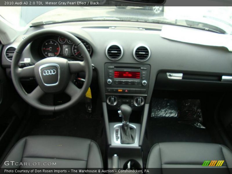 Meteor Gray Pearl Effect / Black 2010 Audi A3 2.0 TDI
