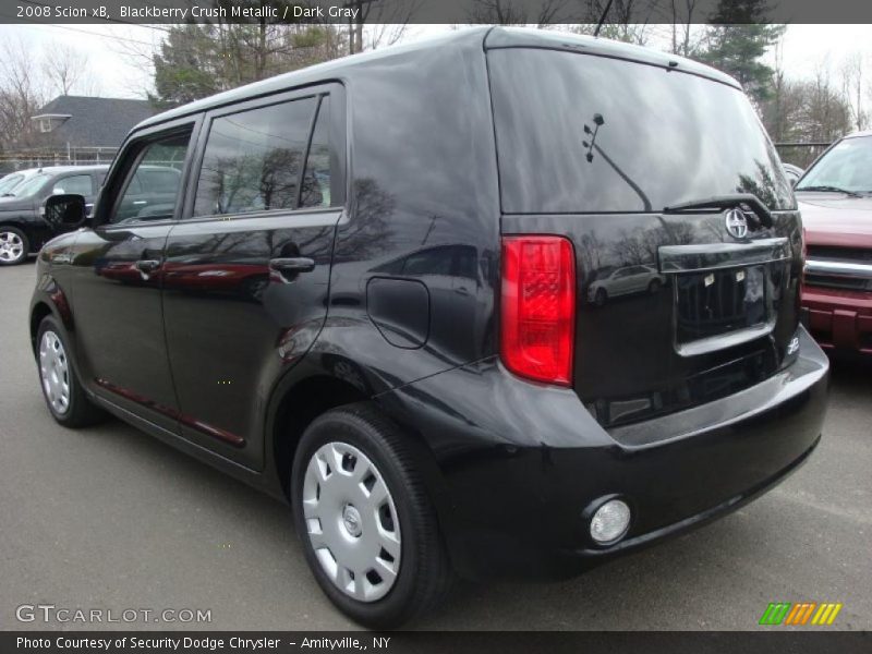 Blackberry Crush Metallic / Dark Gray 2008 Scion xB