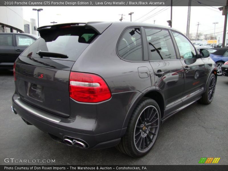 Lava Grey Metallic / Black/Black Alcantara 2010 Porsche Cayenne GTS Porsche Design Edition 3
