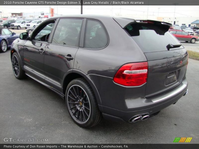 Lava Grey Metallic / Black/Black Alcantara 2010 Porsche Cayenne GTS Porsche Design Edition 3