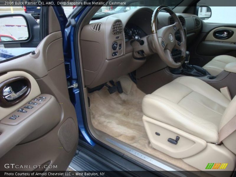 Deep Sapphire Blue Metallic / Cashmere 2006 Buick Rainier CXL AWD