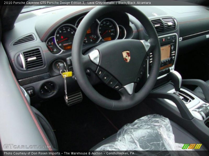 Lava Grey Metallic / Black/Black Alcantara 2010 Porsche Cayenne GTS Porsche Design Edition 3