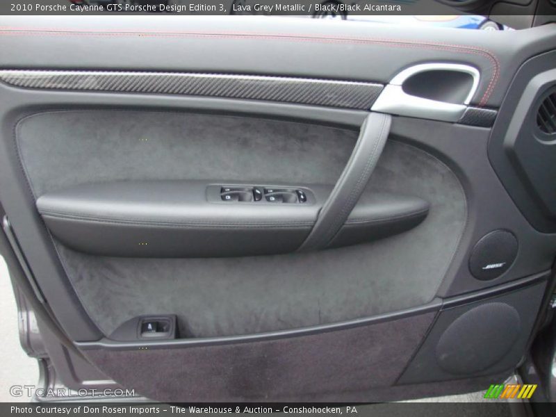 Lava Grey Metallic / Black/Black Alcantara 2010 Porsche Cayenne GTS Porsche Design Edition 3