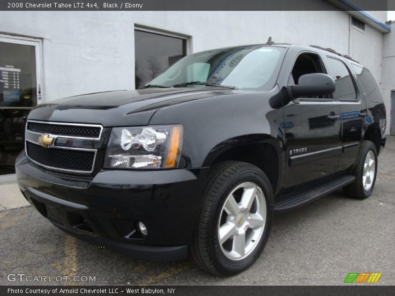 Black / Ebony 2008 Chevrolet Tahoe LTZ 4x4