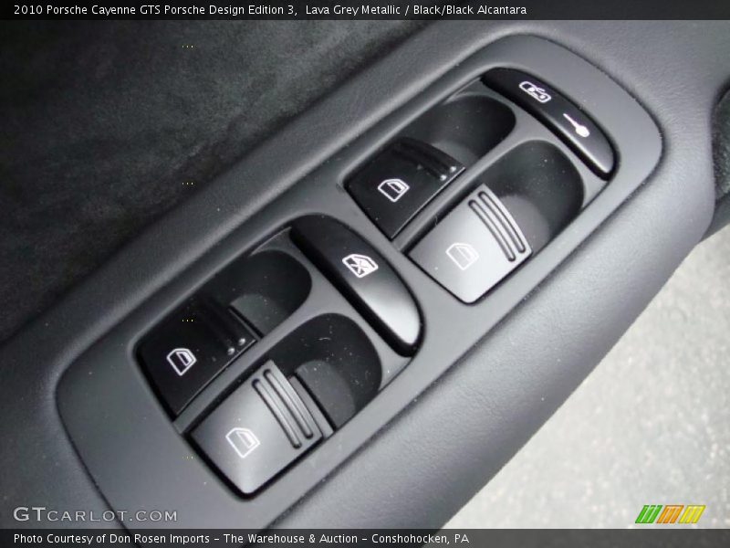 Lava Grey Metallic / Black/Black Alcantara 2010 Porsche Cayenne GTS Porsche Design Edition 3