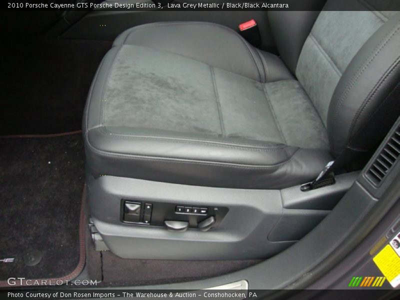 Lava Grey Metallic / Black/Black Alcantara 2010 Porsche Cayenne GTS Porsche Design Edition 3