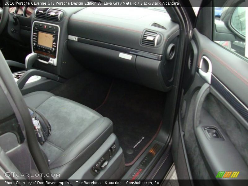 Lava Grey Metallic / Black/Black Alcantara 2010 Porsche Cayenne GTS Porsche Design Edition 3