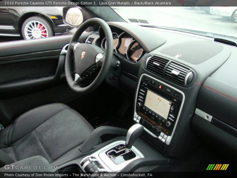 Lava Grey Metallic / Black/Black Alcantara 2010 Porsche Cayenne GTS Porsche Design Edition 3