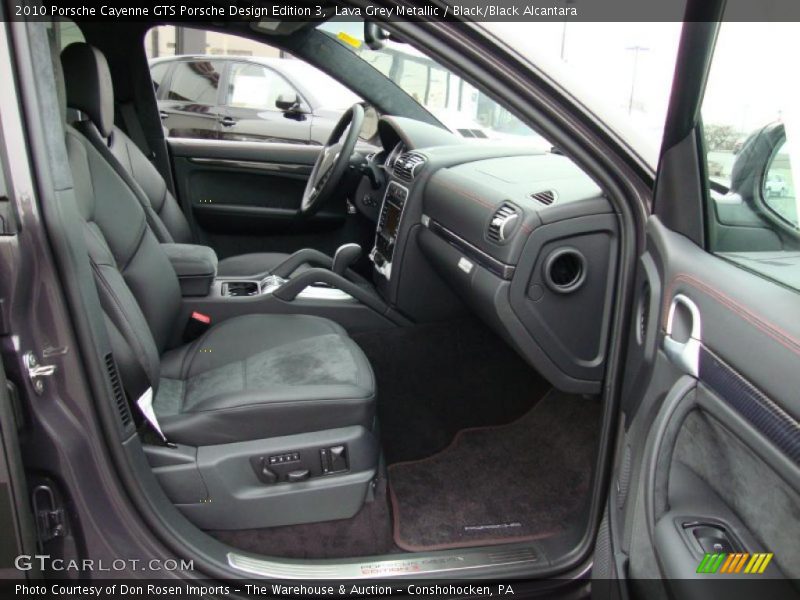 Lava Grey Metallic / Black/Black Alcantara 2010 Porsche Cayenne GTS Porsche Design Edition 3
