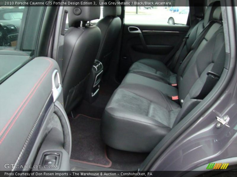 Lava Grey Metallic / Black/Black Alcantara 2010 Porsche Cayenne GTS Porsche Design Edition 3