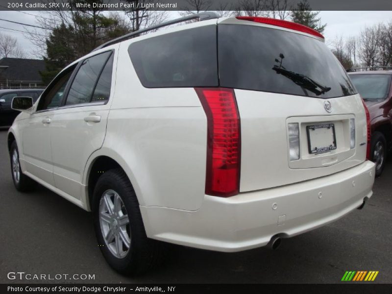 White Diamond Pearl / Light Neutral 2004 Cadillac SRX V6
