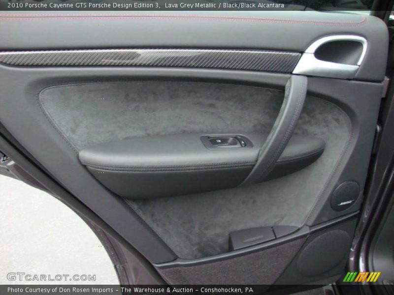 Lava Grey Metallic / Black/Black Alcantara 2010 Porsche Cayenne GTS Porsche Design Edition 3