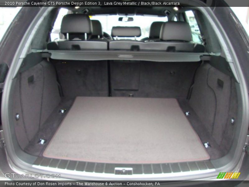 Lava Grey Metallic / Black/Black Alcantara 2010 Porsche Cayenne GTS Porsche Design Edition 3
