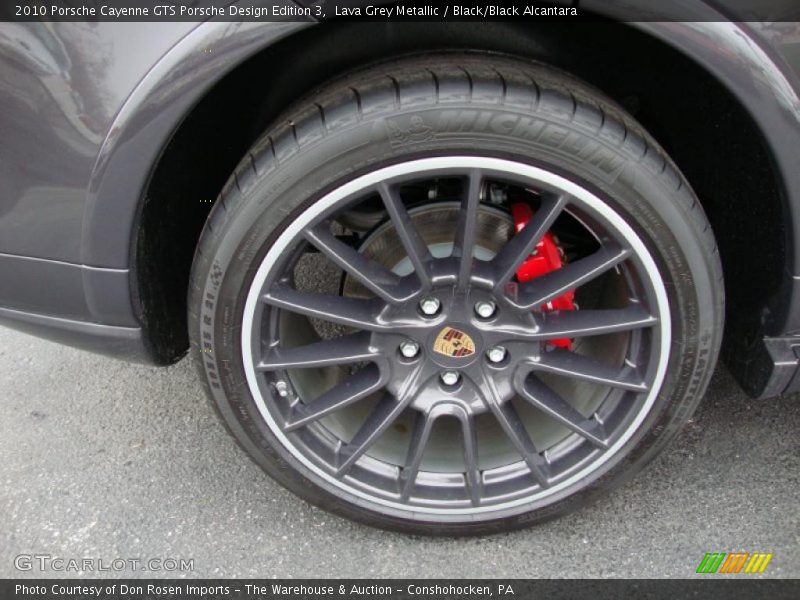 Lava Grey Metallic / Black/Black Alcantara 2010 Porsche Cayenne GTS Porsche Design Edition 3