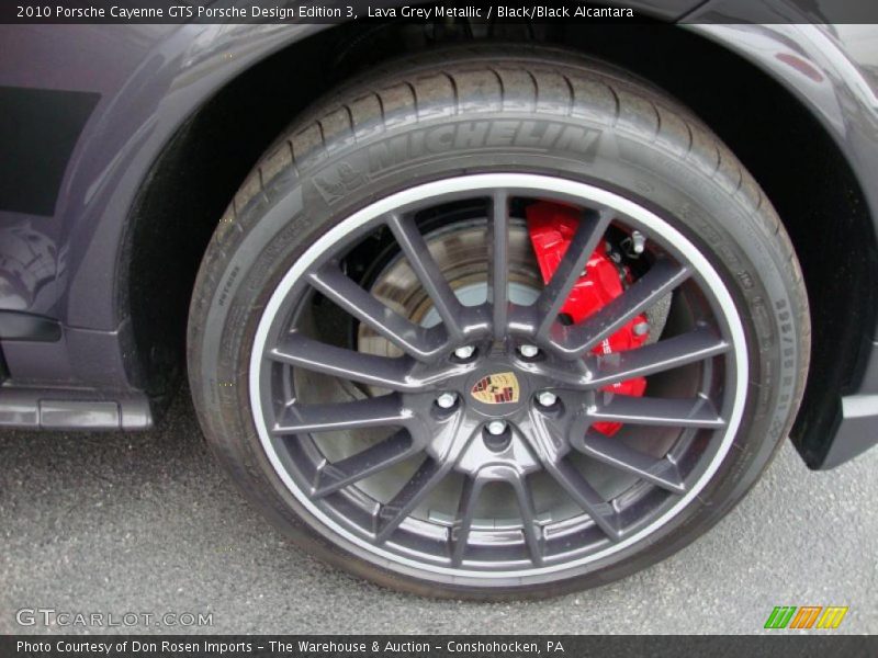 Lava Grey Metallic / Black/Black Alcantara 2010 Porsche Cayenne GTS Porsche Design Edition 3