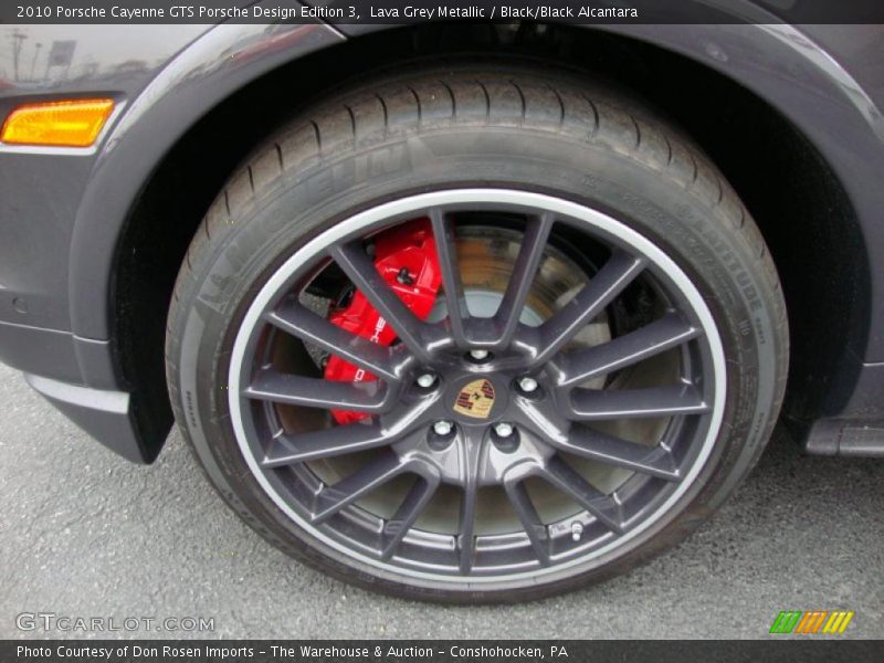 Lava Grey Metallic / Black/Black Alcantara 2010 Porsche Cayenne GTS Porsche Design Edition 3