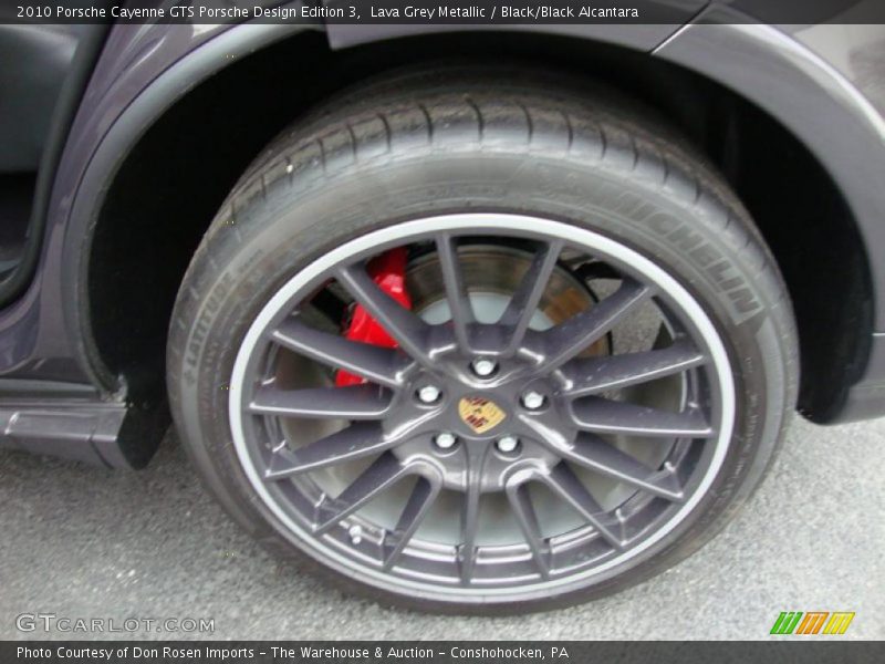 Lava Grey Metallic / Black/Black Alcantara 2010 Porsche Cayenne GTS Porsche Design Edition 3