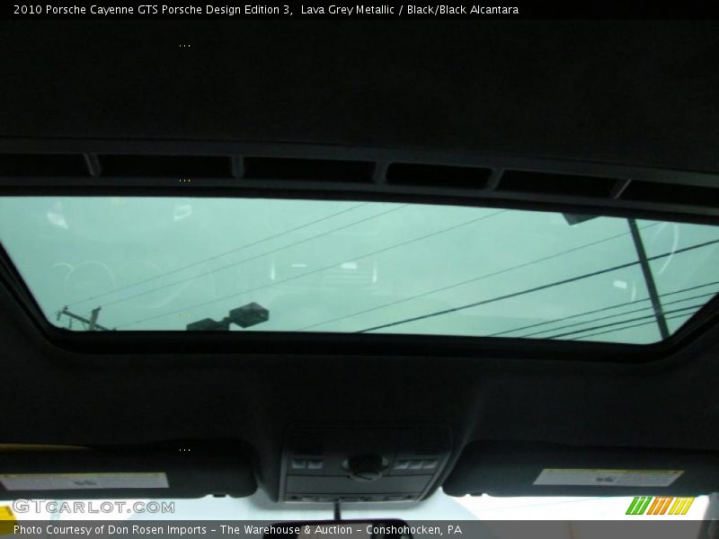 Lava Grey Metallic / Black/Black Alcantara 2010 Porsche Cayenne GTS Porsche Design Edition 3