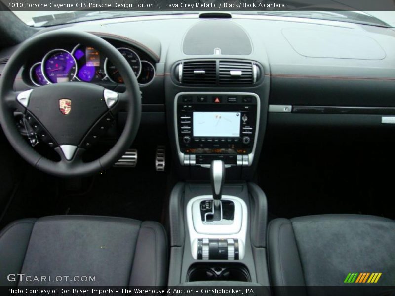 Lava Grey Metallic / Black/Black Alcantara 2010 Porsche Cayenne GTS Porsche Design Edition 3