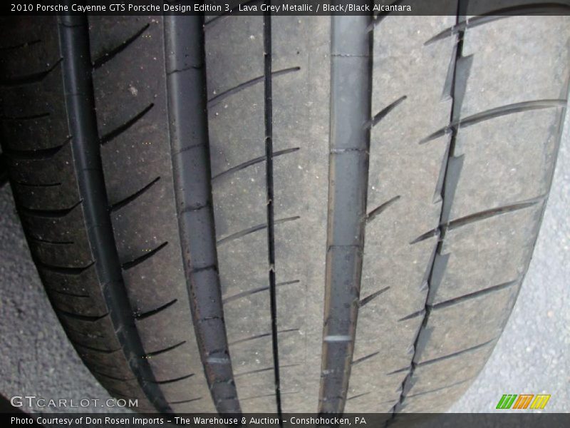 Lava Grey Metallic / Black/Black Alcantara 2010 Porsche Cayenne GTS Porsche Design Edition 3