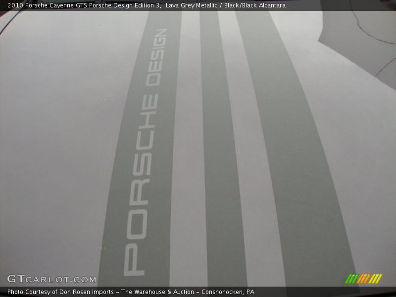 Lava Grey Metallic / Black/Black Alcantara 2010 Porsche Cayenne GTS Porsche Design Edition 3