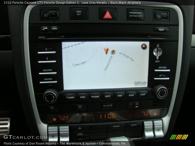 Lava Grey Metallic / Black/Black Alcantara 2010 Porsche Cayenne GTS Porsche Design Edition 3