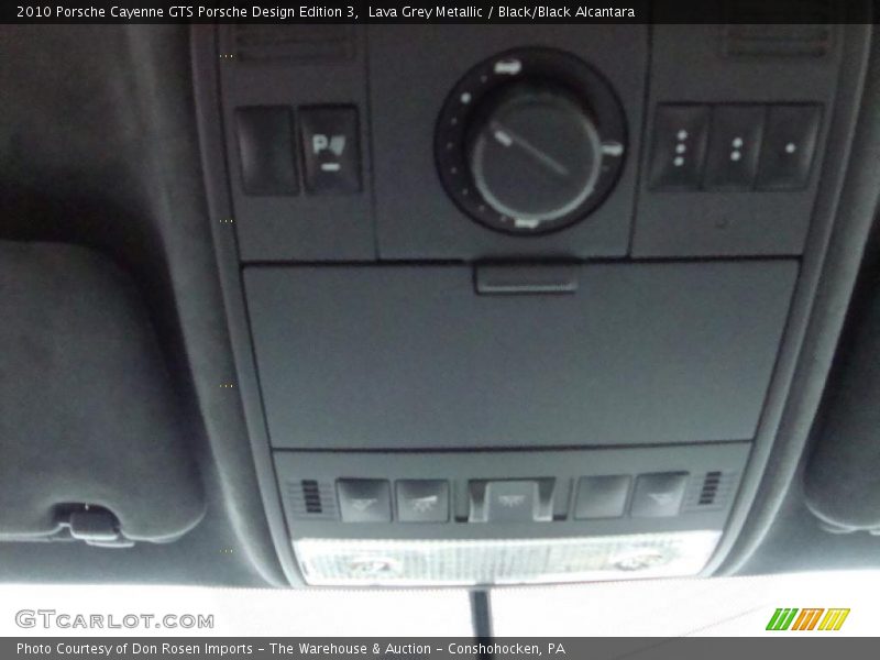Lava Grey Metallic / Black/Black Alcantara 2010 Porsche Cayenne GTS Porsche Design Edition 3