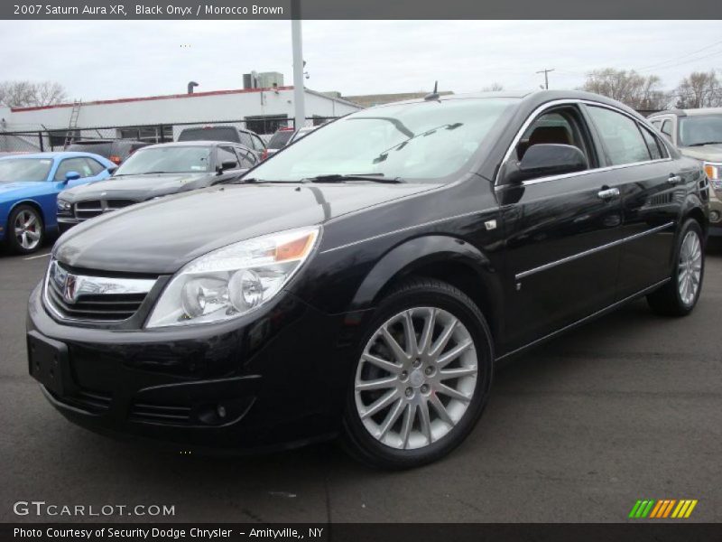 Black Onyx / Morocco Brown 2007 Saturn Aura XR