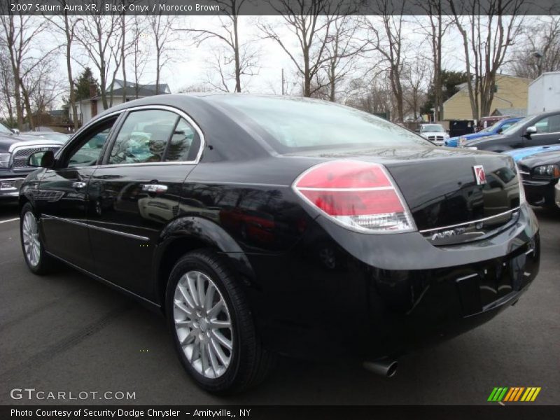 Black Onyx / Morocco Brown 2007 Saturn Aura XR