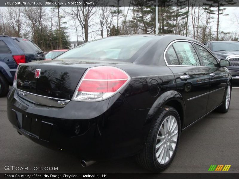 Black Onyx / Morocco Brown 2007 Saturn Aura XR