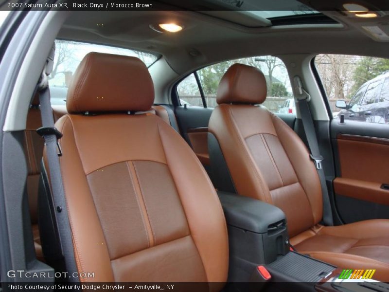 Black Onyx / Morocco Brown 2007 Saturn Aura XR
