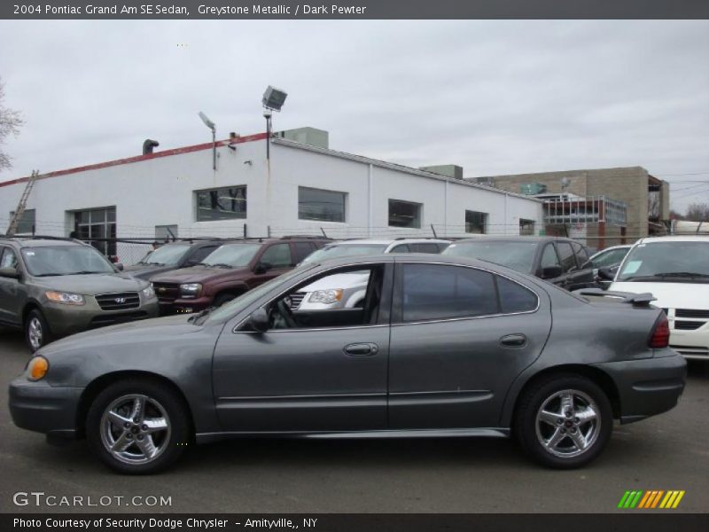 Greystone Metallic / Dark Pewter 2004 Pontiac Grand Am SE Sedan