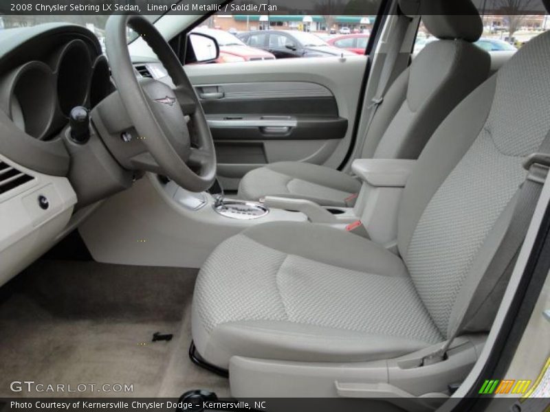 Linen Gold Metallic / Saddle/Tan 2008 Chrysler Sebring LX Sedan