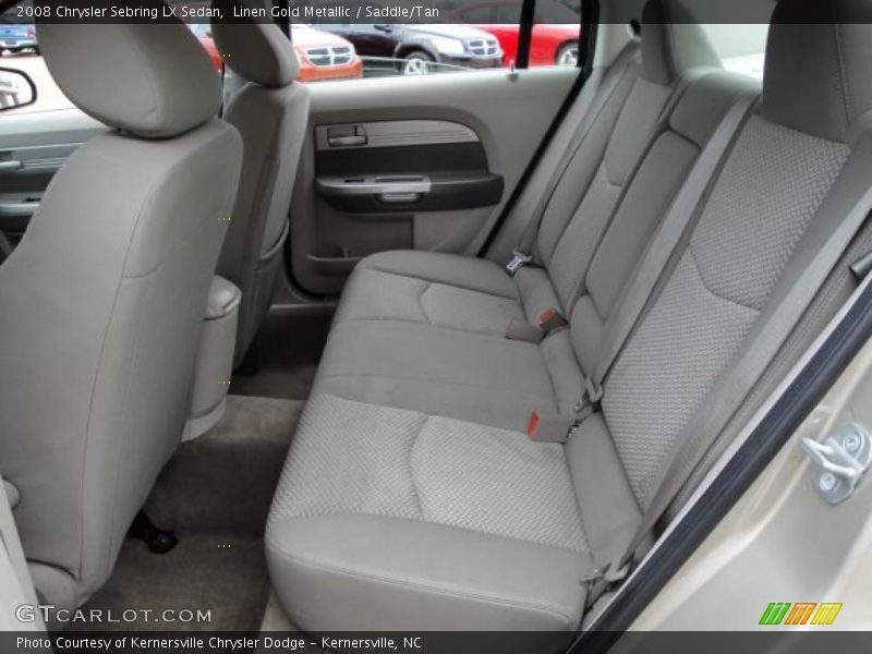 Linen Gold Metallic / Saddle/Tan 2008 Chrysler Sebring LX Sedan