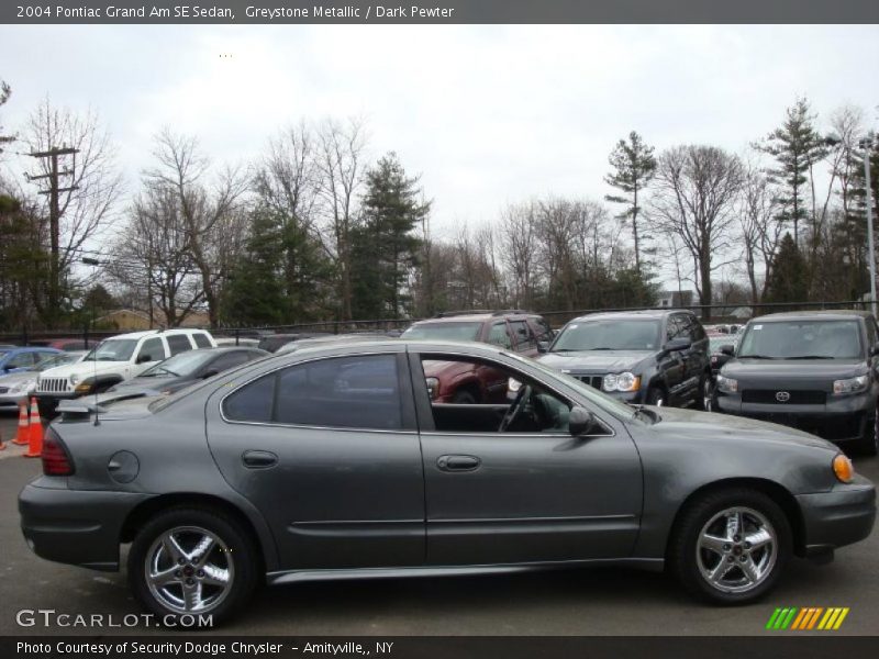 Greystone Metallic / Dark Pewter 2004 Pontiac Grand Am SE Sedan